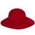 Felt Hat Brenda 1604, Red