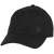 Baseball cap linen blend, black