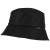 Bucket Hat linen musta