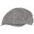 Flat cap Rocky Gen Linen Blend Check, grey