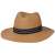 Straw Hat Fedora, brown